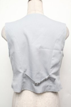 画像2: axes femme / クラシックショートベスト F グレー S-26-01-21-014-AX-TO-TE-ZS