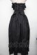 画像2: ATELIER PIERROT / バッスルコルセットジャンパースカート  黒 S-26-01-21-037-EL-OP-AS-ZS (2)