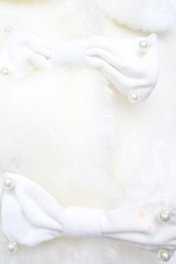 画像3: Angelic Pretty / Fancy Ribbonファージャケット  白 S-26-01-21-038-AP-CO-AS-ZS