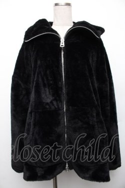 画像1: CIVARIZE / ボリュームファーブルゾンパーカー  黒 S-26-01-21-040-GO-CO-AS-ZS