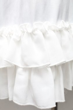 画像3: axes femme kawaii / ミディフリルペチスカート  白 S-26-01-21-042-AX-SK-AS-ZS