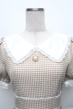 画像3: evelyn / チェックワンピース  ブラウン S-26-01-23-027-LO-OP-AS-ZT617