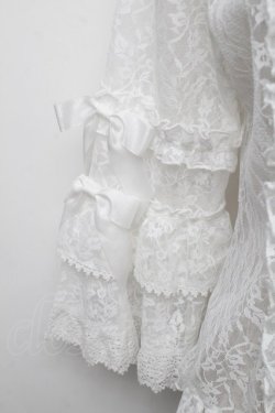 画像4: BABY,THE STARS SHINE BRIGHT / Princess Lacy Bouquetブラウス  白 S-26-01-23-003-BA-TO-HR-ZS