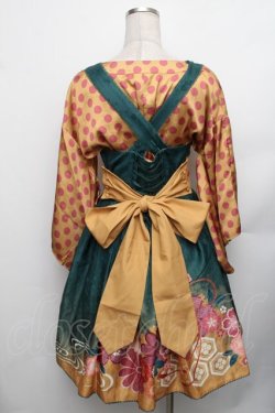 画像2: 鈴屋洋装 / 和柄ワンピース   S-26-01-23-034-LO-OP-SZ-ZT148