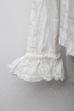 画像4: PINK HOUSE / リボンブローチ付きローンブラウス  白 S-26-01-23-004-LO-BL-HR-ZS