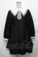 画像1: Amavel / セーラー襟ワンピース  黒 S-26-01-23-039-CA-OP-HR-ZS (1)