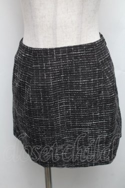 画像4: EATME / ツイードプリーツベスト&スカートSet  黒 S-26-01-23-044-LO-OP-AS-ZT599