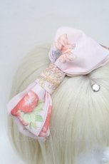 画像7: CAT'S BROOM / いちごジャム瓶プリントワンピース&カチューシャセット  ピンク S-26-01-23-045-LO-OP-SA-ZT598 (7)