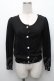 画像1: LODISPOTTO / パールボタンカーディガン  黒 S-26-01-23-021-LO-TO-HR-ZS (1)