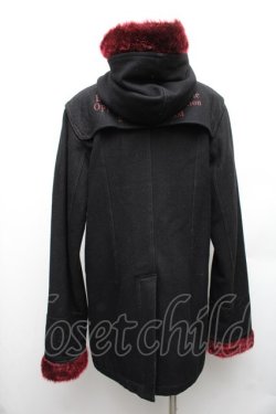 画像2: h.ANARCHY / ダッフルコート  黒 S-26-01-23-025-HN-CO-AS-ZTC007