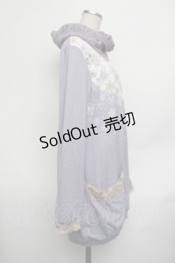 画像2: axes femme / 雪の結晶プリントチュニ  ラベンダー S-26-01-25-036-AX-OP-AS-ZS