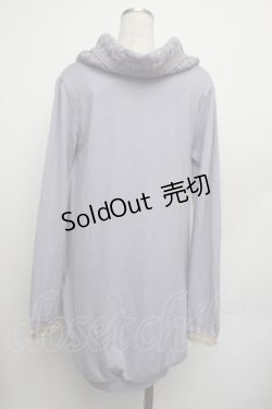 画像3: axes femme / 雪の結晶プリントチュニ  ラベンダー S-26-01-25-036-AX-OP-AS-ZS