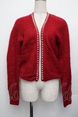 画像1: HYSTERIC GLAMOUR / スタッズニット  赤 S-26-01-25-040-PU-TO-HR-ZT638 (1)