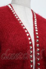 画像2: HYSTERIC GLAMOUR / スタッズニット  赤 S-26-01-25-040-PU-TO-HR-ZT638 (2)