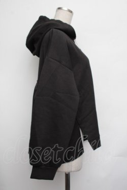 画像3: axes femme POETIQUE / ダンボールニットパーカー  黒 S-26-01-25-041-AX-TO-AS-ZS