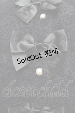 画像2: m petit by misako / MSKリボンカーディガン S 黒 S-26-01-25-046-LO-TO-AS-ZS