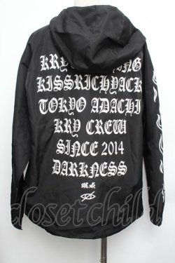 画像3: KRY CLOTHING / 「2014」シャカシャカライトアウター  黒 S-26-01-25-048-EL-TO-HR-ZS