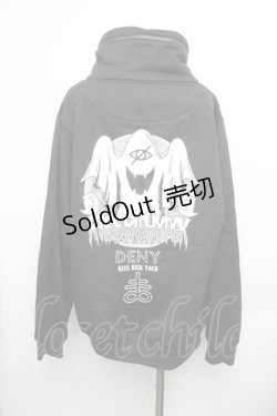 画像3: KRY CLOTHING / 「GOST」裏起毛ボリュームネックトップス  黒 S-26-01-25-049-EL-TO-HR-ZS