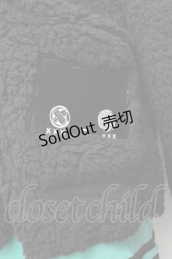 画像2: NieR Clothing / 防寒×軽量もこもこ ZIP OUTER【シエル】  黒 S-26-01-25-051-PU-JA-HR-ZS