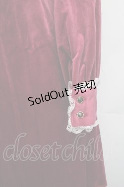 画像4: titty&Co. / 別珍ワンピース  ワイン S-26-01-25-058-LO-OP-HR-ZS