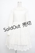 LIZ LISA / チュール&ニット切替ワンピース  キナリ S-26-01-25-059-LO-OP-HR-ZS