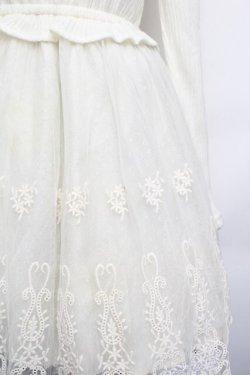 画像2: LIZ LISA / チュール&ニット切替ワンピース  キナリ S-26-01-25-059-LO-OP-HR-ZS