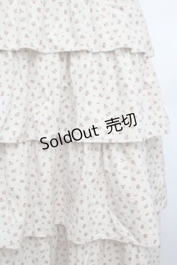 画像2: merry jenny / petit flowerティアードジャンスカ  ベージュ S-26-01-25-060-LO-OP-HR-ZS