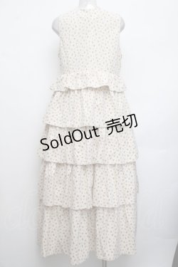 画像4: merry jenny / petit flowerティアードジャンスカ  ベージュ S-26-01-25-060-LO-OP-HR-ZS