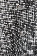 画像4: Jamieエーエヌケー / ツイードスカート  黒ｘ白 S-26-01-25-062-0-TO-HR-ZT637 (4)