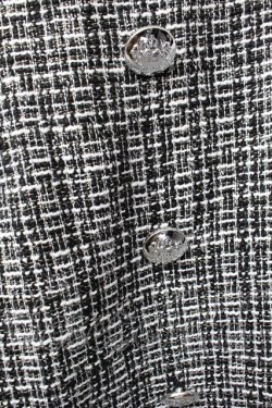 画像4: Jamieエーエヌケー / ツイードスカート  黒ｘ白 S-26-01-25-062-0-TO-HR-ZS