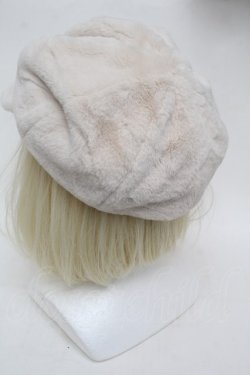 画像2: Maison de FLEUR / ファーキャスケット  オフ S-26-01-25-010-LO-AC-AS-ZS