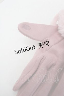 画像3: m petit by misako / AMリボンパールツキグローブ  ピンク S-26-01-25-001-LO-ZA-AS-ZS