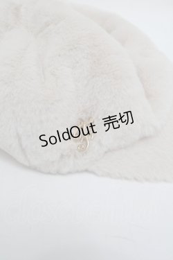 画像3: Maison de FLEUR / ファーキャスケット  オフ S-26-01-25-010-LO-AC-AS-ZS