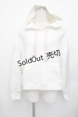 画像1: axes femme POETIQUE / ダンボールニットパーカー  キナリ S-26-01-25-017-AX-TO-AS-ZS