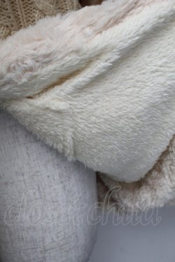 画像2: axes femme / ニット&ボアリバーシブルカーディガン  オフ S-26-01-25-024-AX-TO-AS-ZS