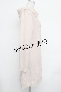 画像2: axes femme / ニットワンピース  ピンク S-26-01-25-028-AX-TO-AS-ZT609