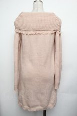 画像3: axes femme / ニットワンピース  ピンク S-26-01-25-028-AX-TO-AS-ZT609 (3)