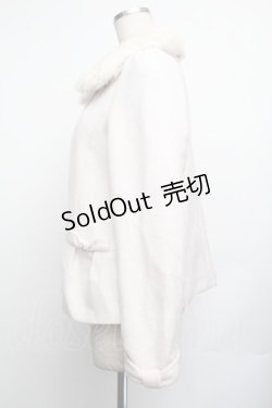 画像3: LODISPOTTO / ファー襟ショートコート  薄ピンク S-26-01-25-031-LO-CO-HR-ZS