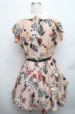 画像2: Honey Bunch / トランプ柄ワンピース  ピンク S-26-01-26-036-LO-OP-HR-ZS (2)