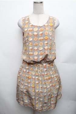 画像1: Franche Lippee / ベーカリーノースリワンピース   S-26-01-26-037-LO-OP-HR-ZS
