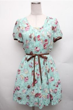 画像1: MILK / アフタヌーンカップケーキパフドレス  ミント S-26-01-26-039-ML-OP-HR-ZS