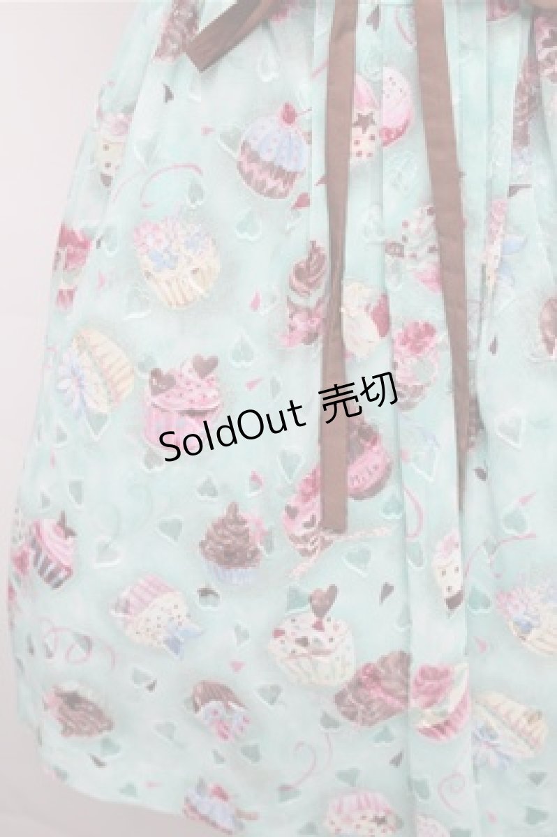 画像3: MILK / アフタヌーンカップケーキパフドレス  ミント S-26-01-26-039-ML-OP-HR-ZS (3)