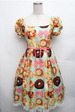 画像1: Emily Temple cute / manyベーグルキャミソールワンピース  ミント S-26-01-26-040-ET-OP-HR-ZS