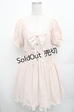画像1: LOLITA / レースシフォンワンピース  ピンク S-26-01-26-042-LO-TO-HR-ZS
