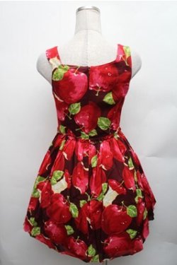 画像2: MILK / アップルポイズンドレス  赤 S-26-01-26-045-ML-OP-HR-ZS