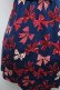 画像3: Jane Marple / Ribbons go aroundワンピース  紺ｘ赤 S-26-01-26-047-JM-OP-HR-ZS (3)