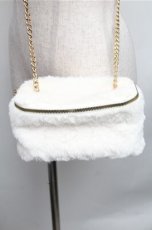 画像1: LOLITA / ファーショルダーポーチ  オフ S-26-01-26-007-LO-BG-HR-ZS (1)