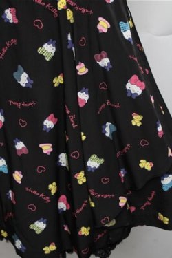 画像4: Honey Bunch / ハローキティコラボワンピース  黒 S-26-01-26-053-LO-OP-HR-ZS