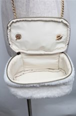 画像4: LOLITA / ファーショルダーポーチ  オフ S-26-01-26-007-LO-BG-HR-ZS (4)