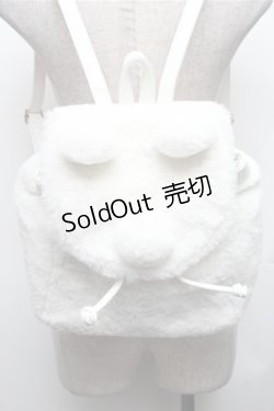 画像1: LIZ LISA / くまみみリュック  白 S-26-01-26-008-LO-BG-HR-ZS